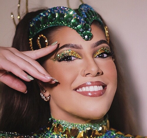 Princesa do Império Serrano, Luana Estrela, será musa de camarote na Sapucaí 