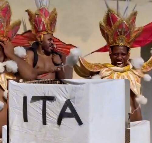 Embaixador do carnaval carioca reúne amigos, recria desfiles e diverte a web 