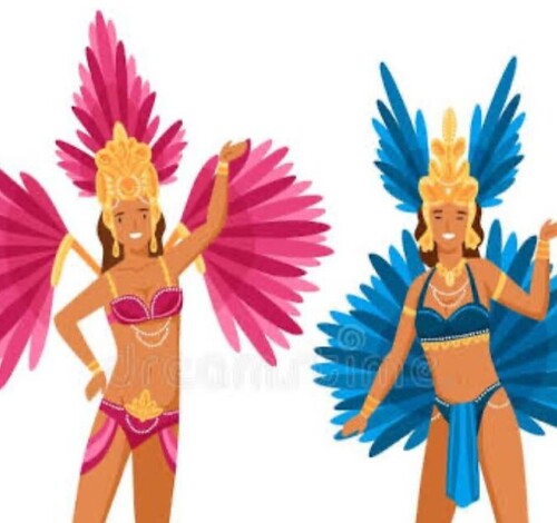 Duas musas de escola de samba evitam se encontrar na Marquês de Sapucaí