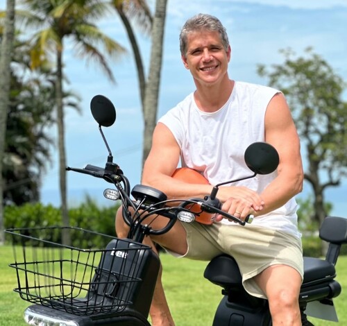 Marcio Garcia ataca como palestrante