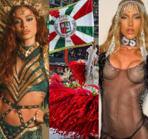 Grande Rio busca substituta para Paolla Oliveira e mira Anitta e Virgínia Fonseca