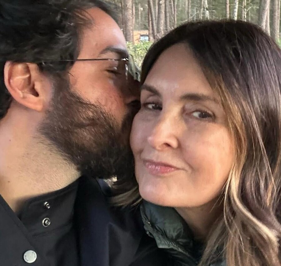 Fátima Bernardes e Túlio Gadelha curtem tarde chuvosa em cinema do Rio
