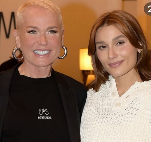 Xuxa expõe momento intimo com Sasha e Web reage mal