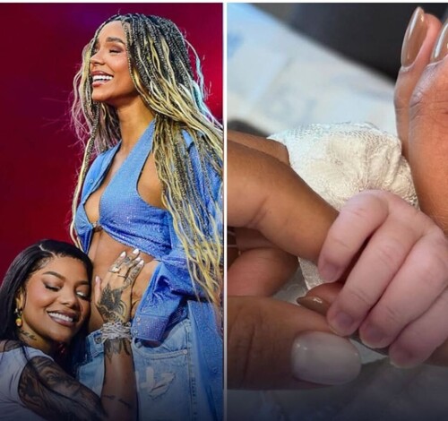 Nasce Zuri, filha de Ludmilla e Brunna Gonçalves nos Estados Unidos