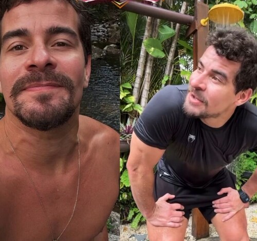 Galã de Vale Tudo surge com a “barraca” armada na web