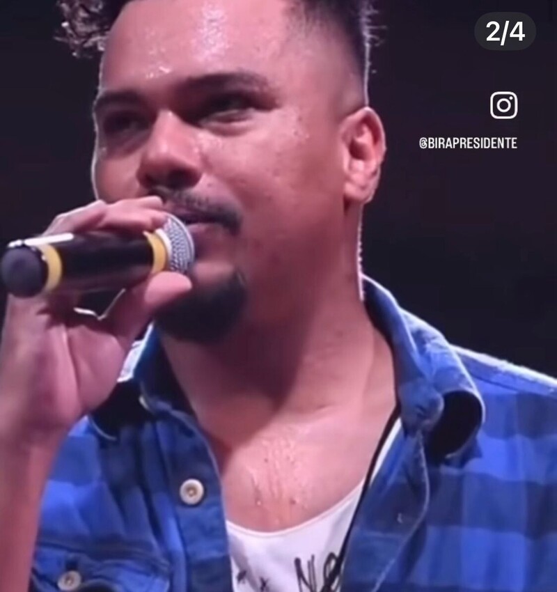 Bruno Cardoso, do Sorriso Maroto, faz homenagem emocionante a Bira Presidente: “Meu super-herói se foi”