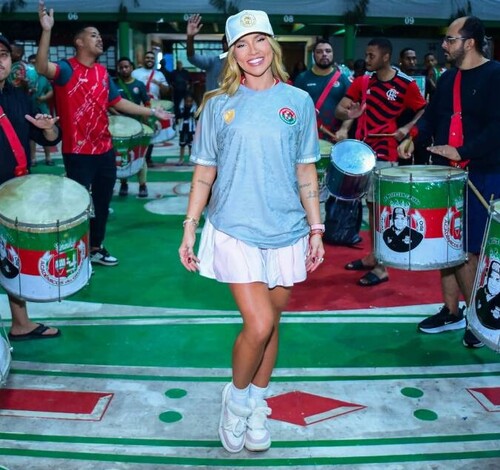 Virgínia Fonseca será coroada como rainha de bateria da Grande Rio neste sábado